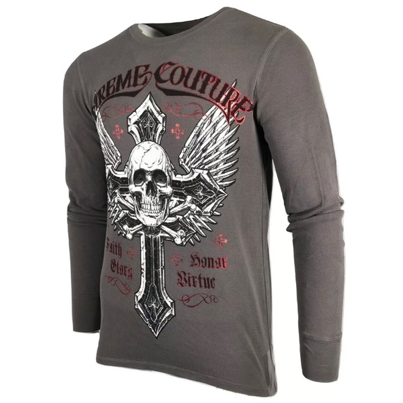 Xtreme Couture by AFFLICTION Men THERMAL PURELY DE - Picture 5 of 8